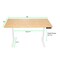 Uncaged Ergonomics RiseUpElectricStandingDesk60X30"BambooDesktopSitStandOffice, Ruwb RUWB - alternate 3